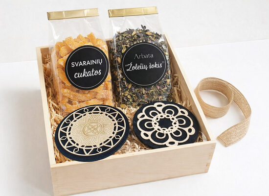 Arbata su logotipu | Reklaminė arbata verslo dovanoms/ dovanų rinkiniai su arbata/džiovinti vaisiai 